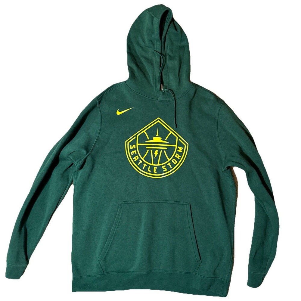 Nike Seattle Storm Men's Green Hoodie WNBA Basketball Size Large